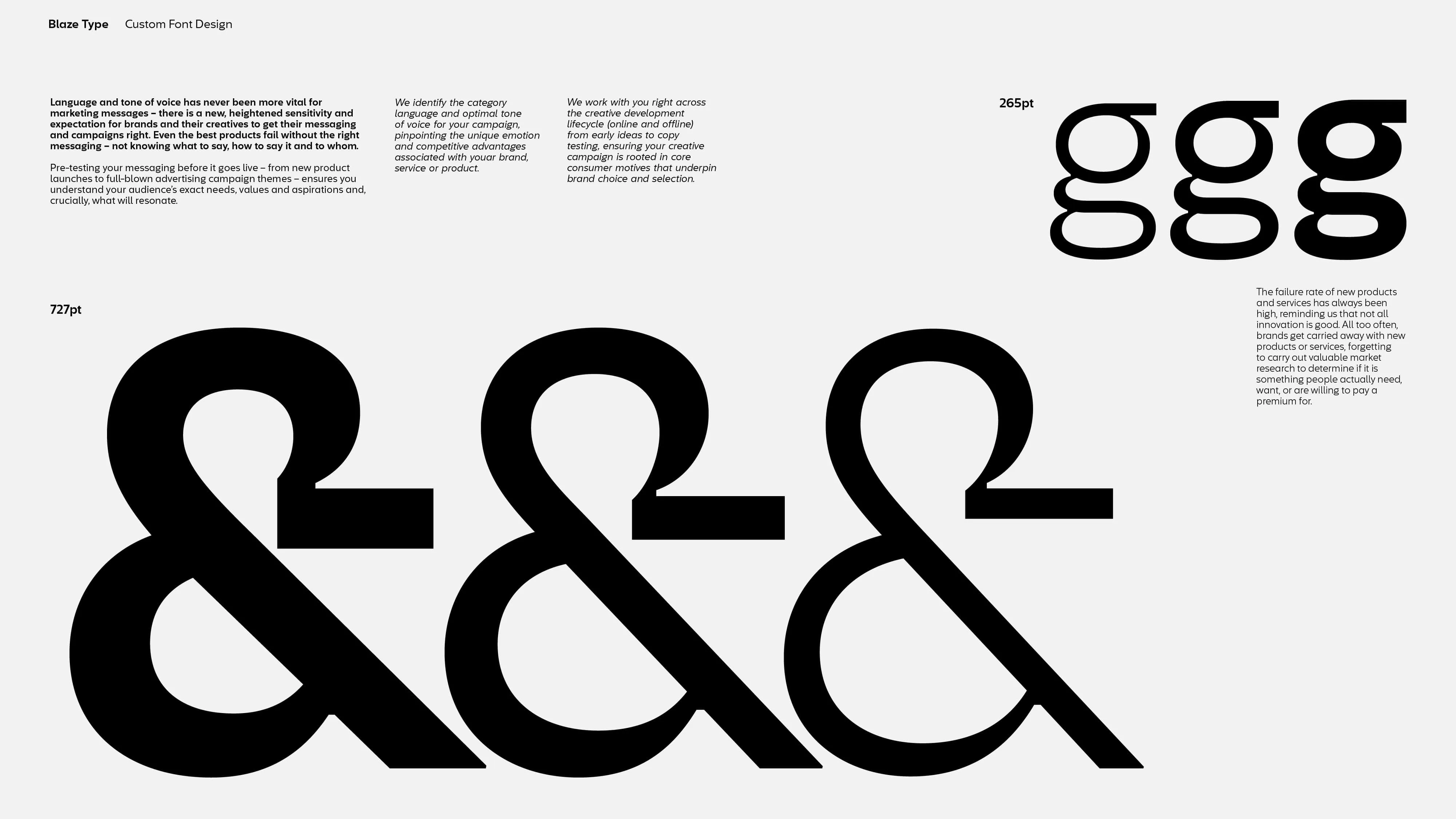 Custom type design