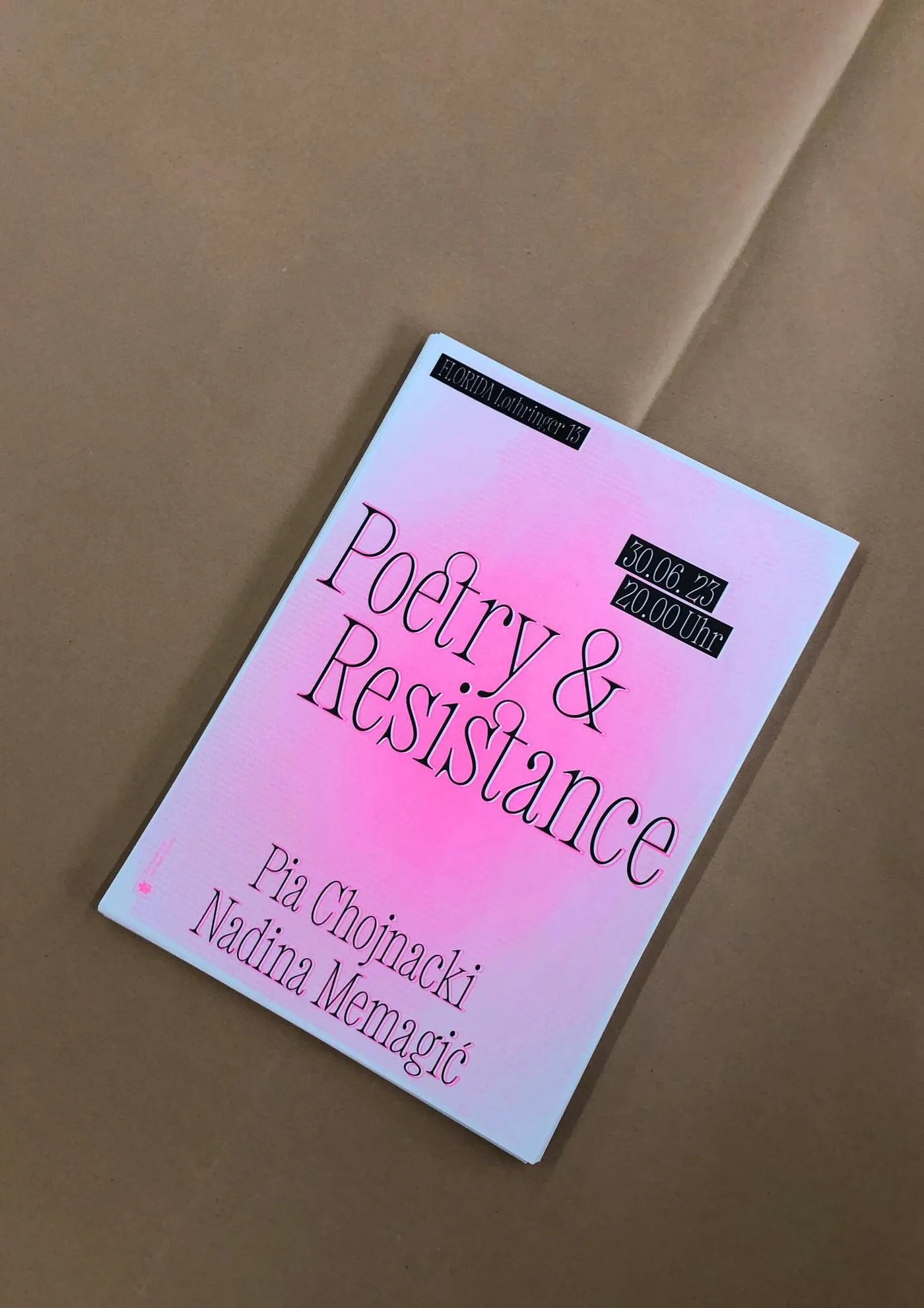 Poetry & Resistance at FLORIDA